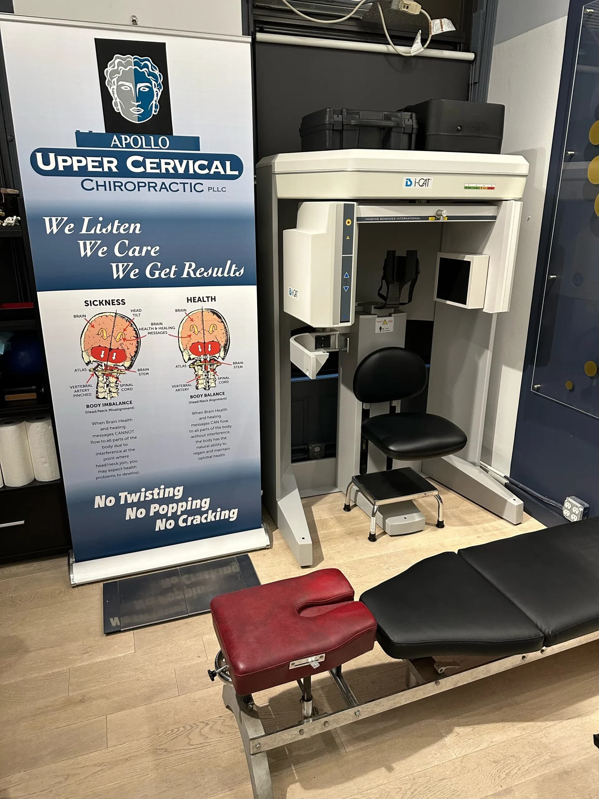 Upper cervical chiropractic treatment